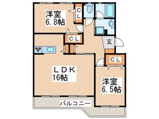 プレジ－ル藤が丘の物件間取画像